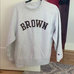 Brown University champion sweatshirt